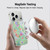 Micklyn Le Feuvre Patterns Iridescent Bubbles Soft Gel Case for Apple iPhone 17 Pro Max