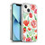 Ninola Floral Red Soft Gel Case for Apple iPhone 13