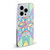 PLdesign Geometric Colourful Pastel Soft Gel Case for Apple iPhone 14 Pro & MagSafe