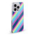 PLdesign Geometric Lines Soft Gel Case for Apple iPhone 14 Pro & MagSafe