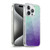 PLdesign Geometric Purple Green Ombre Soft Gel Case for Apple iPhone 15 Pro & MagSafe
