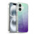 PLdesign Geometric Purple Green Ombre Soft Gel Case for Apple iPhone 16 & MagSafe