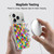 PLdesign Geometric Colourful Triangle Soft Gel Case for Apple iPhone 17 Pro Max
