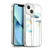Wyanne Nature Blue Botanical Watercolour Soft Gel Case for Apple iPhone 13