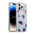 Ninola Patterns Graphic Thoughts Dots Blue Soft Gel Case for Apple iPhone 14 Pro Max & MagSafe