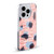 Ninola Patterns Graphic Thoughts Dots Red Soft Gel Case for Apple iPhone 14 Pro Max & MagSafe