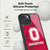 Ohio State University Logo Red Camou Gel Armour Case For Apple iPhone 13