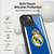 Real Madrid CF Badge Blue Gel Armour Case For Apple iPhone 13