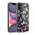 Ninola Patterns 4 Butterflies Black Multi Soft Gel Case for Apple iPhone 11