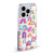 Ninola Patterns 4 Colourful Watercolour Rainbows Soft Gel Case for Apple iPhone 15 Plus & MagSafe