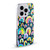 Ninola Patterns 4 New Rainbows Navy Multi Soft Gel Case for Apple iPhone 17 Pro Max