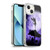 Simone Gatterwe Angels And Fairies Purple Silhouette Soft Gel Case for Apple iPhone 13