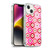 Cat Coquillette Patterns 6 Honeycomb Pink Soft Gel Case for Apple iPhone 14 Plus & MagSafe