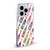 Cat Coquillette Patterns 6 Champagne Pattern Soft Gel Case for Apple iPhone 15 & MagSafe