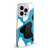 Grace Illustration Cow Prints Blue Soft Gel Case for Apple iPhone 15 Plus & MagSafe