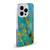 Haroulita Marble Yellow Teal Soft Gel Case for Apple iPhone 11