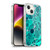 Haroulita Marble Teal Bubbles Soft Gel Case for Apple iPhone 14