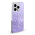 Monika Strigel Glitter Collection Sweet Lavender Soft Gel Case for Apple iPhone 14