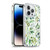 Ninola Botanical Patterns Watercolor Green Leaves Soft Gel Case for Apple iPhone 13 Pro & MagSafe