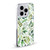 Ninola Botanical Patterns Watercolor Green Leaves Soft Gel Case for Apple iPhone 14