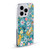 Ninola Botanical Patterns Tigers Flowers Soft Gel Case for Apple iPhone 16 Pro & MagSafe