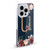 Nature Magick Floral Monogram Gold Navy 2 Letter U Soft Gel Case for Apple iPhone 17 Pro