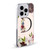 Nature Magick Rose Gold Flowers Monogram 1 Letter D Soft Gel Case for Apple iPhone 11