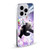 Random Galaxy Space Cat Purple Galaxy Panda Soft Gel Case for Apple iPhone 14 Pro & MagSafe