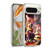 Random Galaxy Space Cat Burger & Fries Soft Gel Case for Google Pixel 9 / Pixel 9 Pro