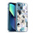 Ninola Pattern Abstract Crystals Blue Soft Gel Case for Apple iPhone 13 Mini & MagSafe
