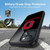 Ohio State University Logo Black Gel Armour Case For Apple iPhone 15