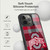 Ohio State University Logo Plaid Gel Armour Case For Apple iPhone 16 Pro Max