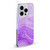 Suzan Lind Marble Swirls Purple Soft Gel Case for Apple iPhone 13