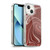 Suzan Lind Marble Swirls Red Soft Gel Case for Apple iPhone 13