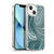Suzan Lind Marble Swirls Teal Soft Gel Case for Apple iPhone 13