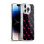 PLdesign Sparkly Flamingo Pink Pattern On Black Soft Gel Case for Apple iPhone 13 Pro Max & MagSafe