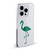PLdesign Sparkly Flamingo Emerald Green Soft Gel Case for Apple iPhone 14 Plus & MagSafe