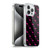 PLdesign Sparkly Flamingo Pink Pattern On Black Soft Gel Case for Apple iPhone 15 Pro Max & MagSafe