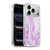 Suzan Lind Marble Swirls Purple White Gray Soft Gel Case for Apple iPhone 17 Pro