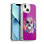 Riza Peker Animal Abstract Neon Owl Soft Gel Case for Apple iPhone 13