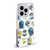 Riverdale Graphics 2 Bulldogs & Vixens Pattern Soft Gel Case for Apple iPhone 14 Pro & MagSafe