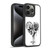 Alchemy Gothic Graphic Art Black Love Gel Armour Case For Apple iPhone 15 Pro