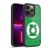 Green Lantern DC Comics Logos Classic Distressed Look Gel Armour Case For Apple iPhone 13 Pro