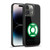 Green Lantern DC Comics Logos Black Gel Armour Case For Apple iPhone 14 Pro Max