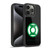 Green Lantern DC Comics Logos Black Gel Armour Case For Apple iPhone 15 Pro