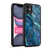 LebensArt Geo Liquid Marble Blue Tea Gel Armour Case For Apple iPhone 11