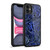 LebensArt Geo Liquid Marble Indigo Gel Armour Case For Apple iPhone 11