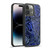LebensArt Geo Liquid Marble Indigo Gel Armour Case For Apple iPhone 14 Pro Max