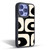Kierkegaard Design Studio Retro Abstract Patterns Modern Piquet Black Cream Gel Armour Case For Apple iPhone 11