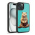 P.D. Moreno Furry Fun Artwork Sitting Cat Gel Armour Case For Apple iPhone 15